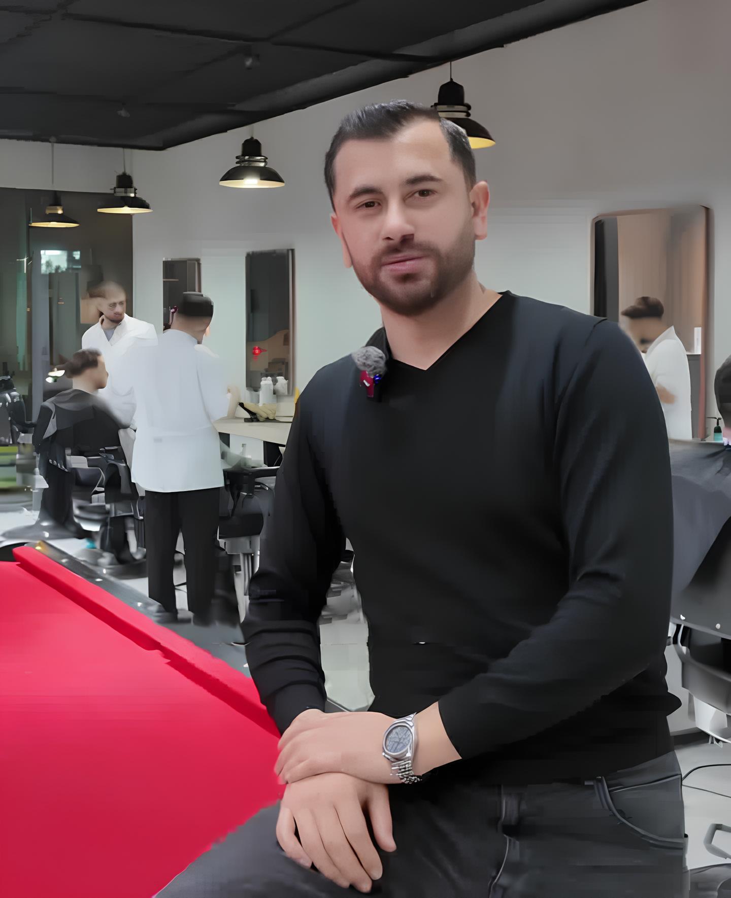 Berberbey salon içi — modern ve hijyenik alan